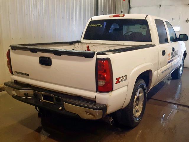 2GCEK13Z761276530 - 2006 CHEVROLET SILVERADO WHITE photo 4