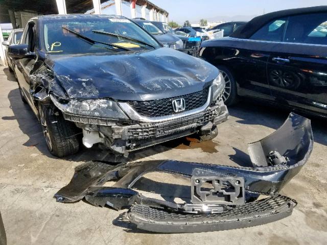 1HGCT1B8XDA006029 - 2013 HONDA ACCORD EXL BLACK photo 1