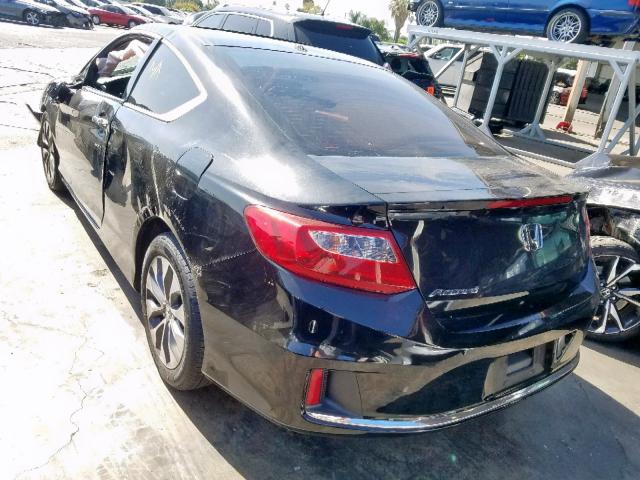 1HGCT1B8XDA006029 - 2013 HONDA ACCORD EXL BLACK photo 3