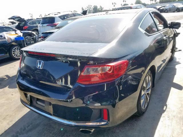 1HGCT1B8XDA006029 - 2013 HONDA ACCORD EXL BLACK photo 4