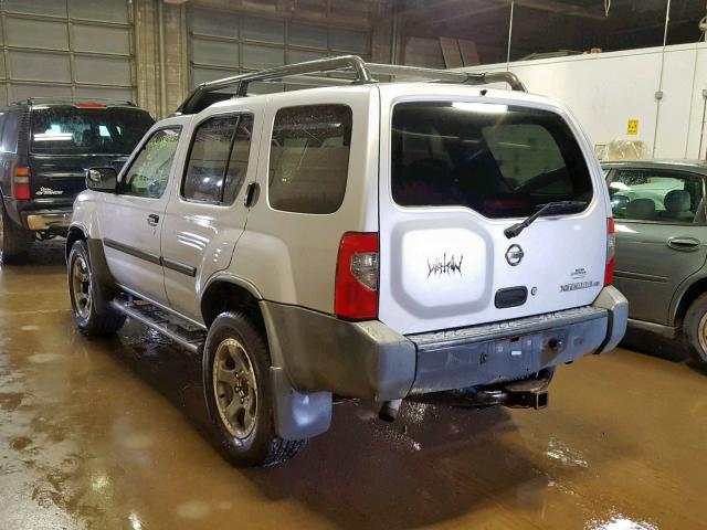 5N1ED28Y94C604906 - 2004 NISSAN XTERRA XE SILVER photo 3