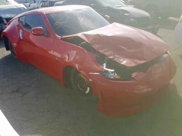 JN1AZ4EH3FM444123 - 2015 NISSAN 370Z BASE RED photo 1