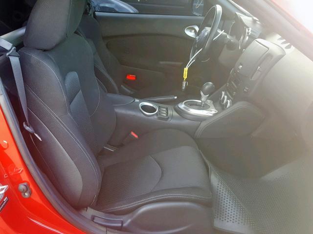 JN1AZ4EH3FM444123 - 2015 NISSAN 370Z BASE RED photo 5