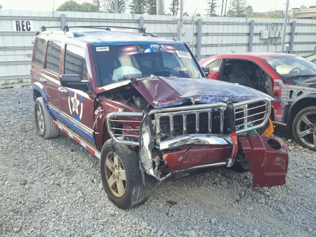 1J8HH48K77C553691 - 2007 JEEP COMMANDER Qırmızı foto 1