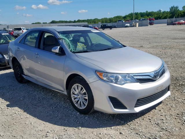 4T1BF1FK5CU154279 - 2012 TOYOTA CAMRY BASE SILVER photo 1