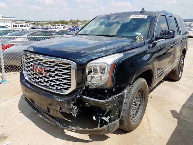 1GKS2CKJ8JR335504 - 2018 GMC YUKON DENA BLACK photo 2