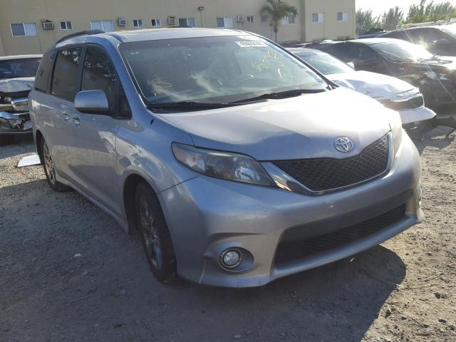 5TDXK3DC2BS135575 - 2011 TOYOTA SIENNA SPO GRAY photo 1