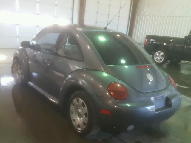 3VWBP21C23M432340 - 2003 VOLKSWAGEN NEW BEETLE GRAY photo 3