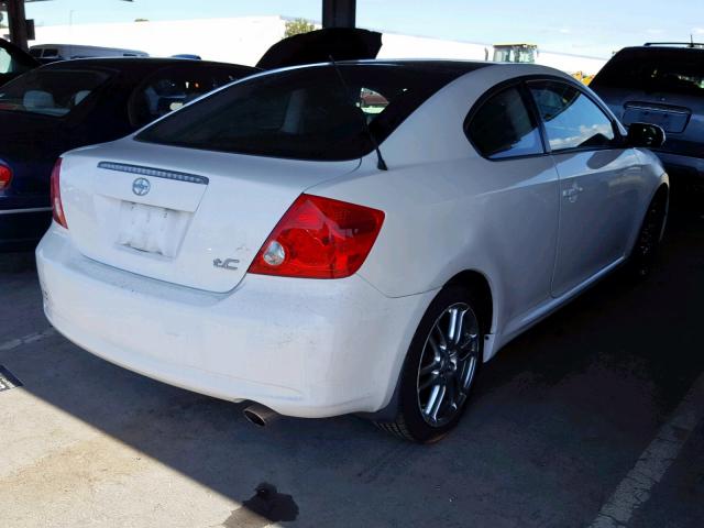 JTKDE167760117962 - 2006 TOYOTA SCION TC თეთრი ფოტო 4