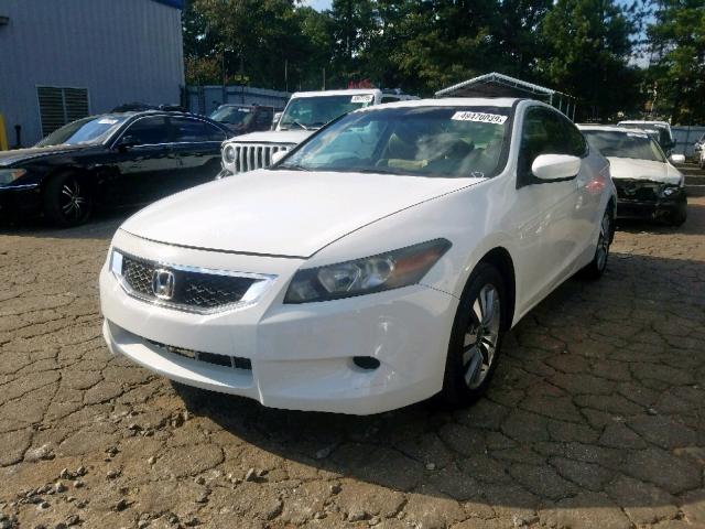 1HGCS1B85CA012810 - 2012 HONDA ACCORD EXL WHITE photo 2