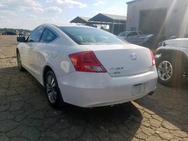 1HGCS1B85CA012810 - 2012 HONDA ACCORD EXL WHITE photo 3