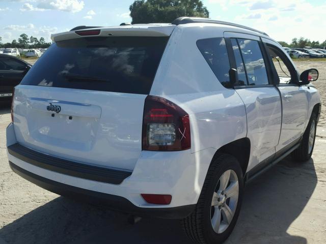 1C4NJCBA0GD743691 - 2016 JEEP COMPASS SP أبيض صورة 4