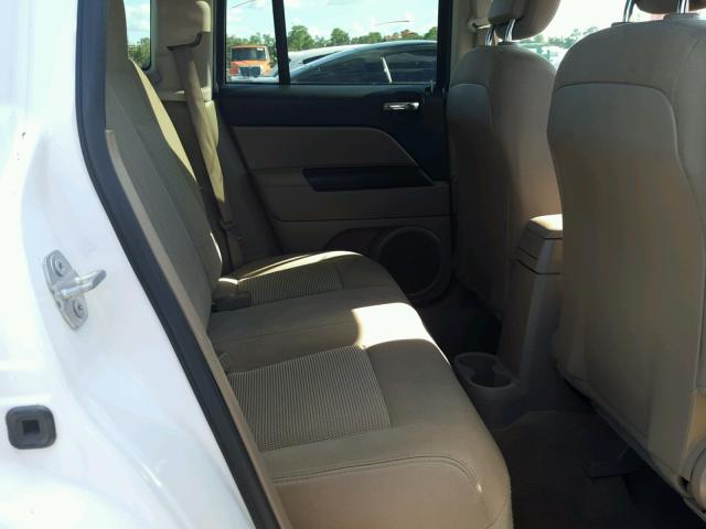 1C4NJCBA0GD743691 - 2016 JEEP COMPASS SP أبيض صورة 6