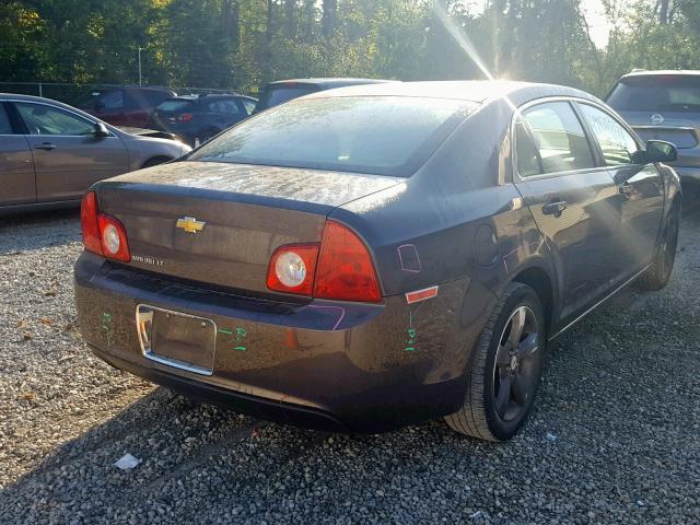 1G1ZC5E13BF145393 - 2011 CHEVROLET MALIBU 1LT 灰色 照片 4