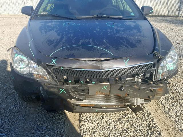 1G1ZC5E13BF145393 - 2011 CHEVROLET MALIBU 1LT 灰色 照片 9