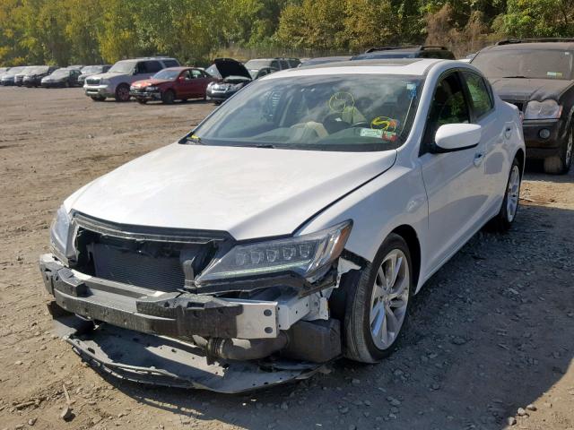 19UDE2F36JA000923 - 2018 ACURA ILX BASE W WHITE photo 2