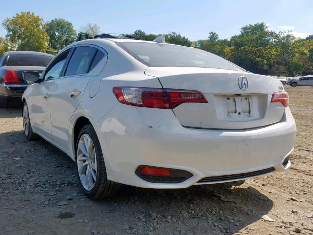 19UDE2F36JA000923 - 2018 ACURA ILX BASE W WHITE photo 3