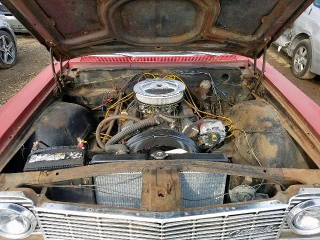 41847J277467 - 1964 CHEVROLET IMPALA RED photo 7