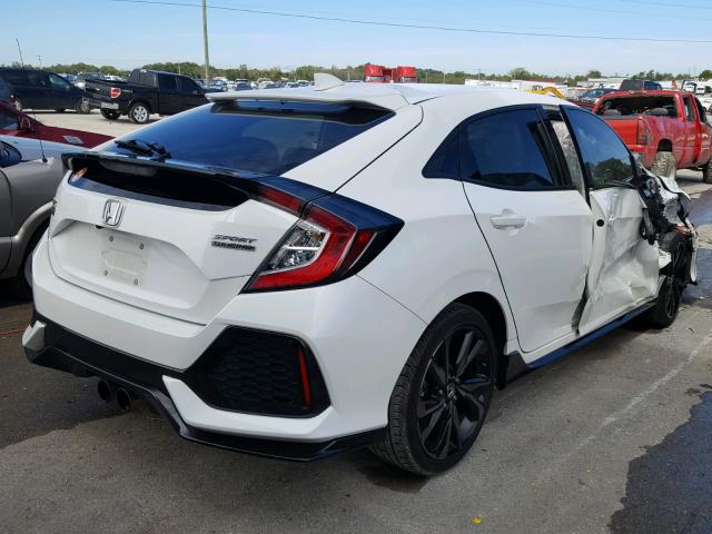 SHHFK7H99HU219227 - 2017 HONDA CIVIC SPOR WHITE photo 4