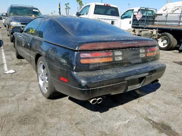 JN1RZ26A8LX010136 - 1990 NISSAN 300ZX 2+2 BLACK photo 3