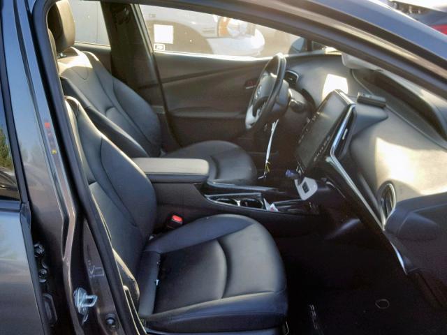 JTDKARFPXH3004517 - 2017 TOYOTA PRIUS PRIM 石墨色 照片 5