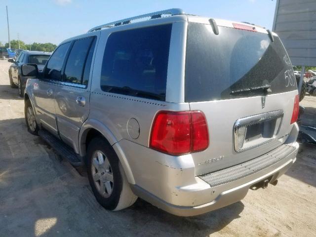 5LMFU27R53LJ50342 - 2003 LINCOLN NAVIGATOR SILVER photo 3