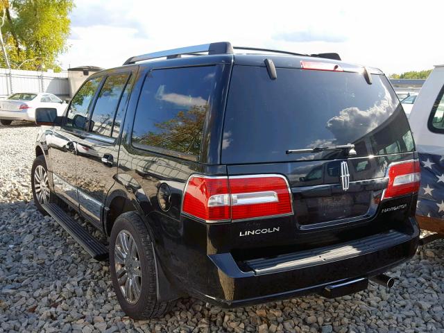 5LMFU28527LJ00435 - 2007 LINCOLN NAVIGATOR BLACK photo 3