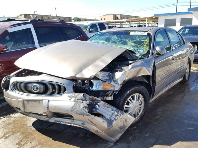 1G4HP54K02U172088 - 2002 BUICK LESABRE CU GOLD photo 2