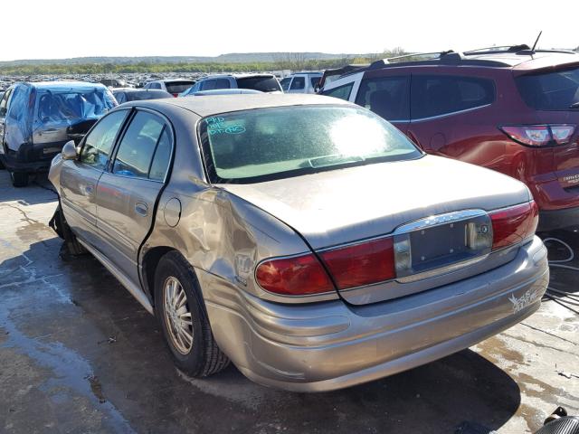 1G4HP54K02U172088 - 2002 BUICK LESABRE CU GOLD photo 3