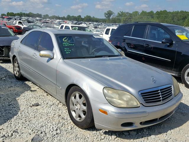 WDBNG70J81A170524 - 2001 MERCEDES-BENZ S 430 SILVER photo 1