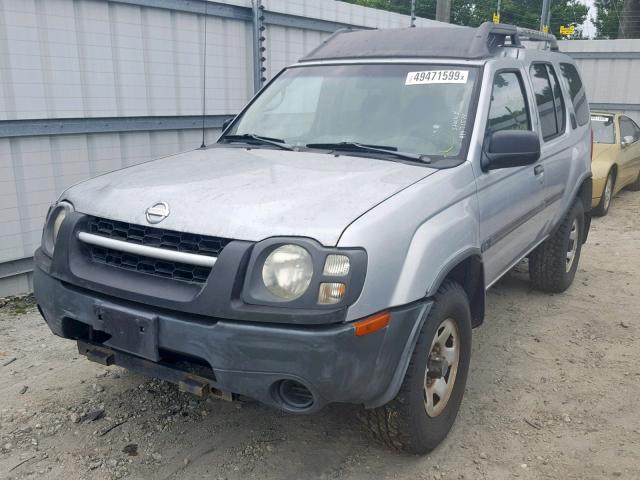 5N1ED28Y02C548657 - 2002 NISSAN XTERRA XE SILVER photo 2