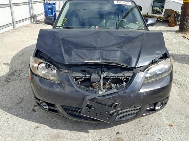 JM1BK123261465155 - 2006 MAZDA 3 S BLACK photo 9