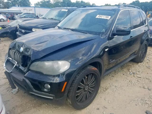 5UXFE83529L169142 - 2009 BMW X5 XDRIVE4 BLACK photo 2