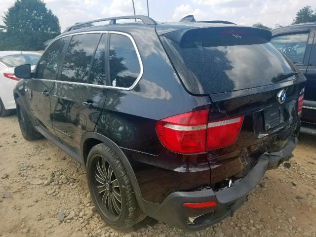 5UXFE83529L169142 - 2009 BMW X5 XDRIVE4 BLACK photo 3