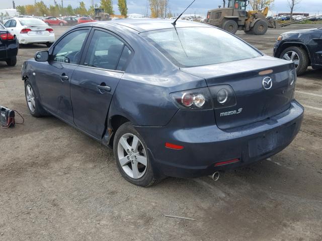 JM1BK32F691204718 - 2009 MAZDA 3 I GRAY photo 3