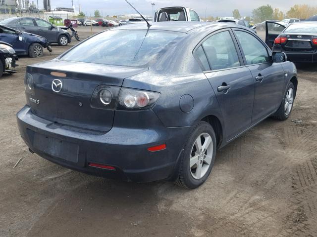 JM1BK32F691204718 - 2009 MAZDA 3 I GRAY photo 4