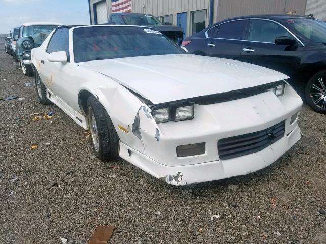 1G1FP23E9NL119964 - 1992 CHEVROLET CAMARO RS WHITE photo 1