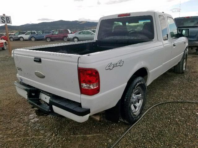 1FTZR45E68PA19955 - 2008 FORD RANGER SUP WHITE photo 4