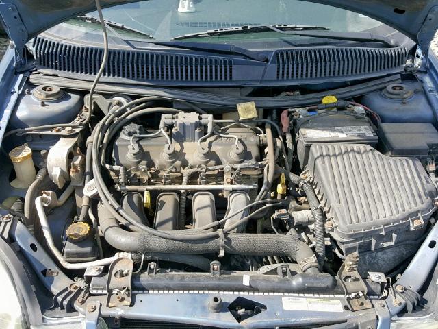 1B3ES56C92D621121 - 2002 DODGE NEON ES BLUE photo 7