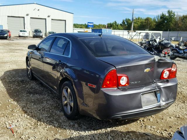1G1ZC5E12BF335587 - 2011 CHEVROLET MALIBU 1LT GRAY photo 3