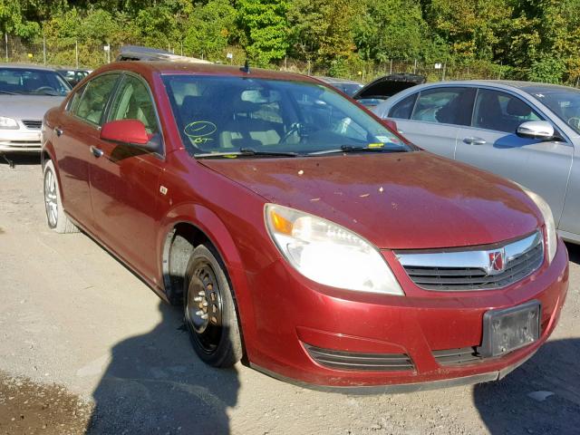 1G8ZV57B49F140795 - 2009 SATURN AURA XR RED photo 1