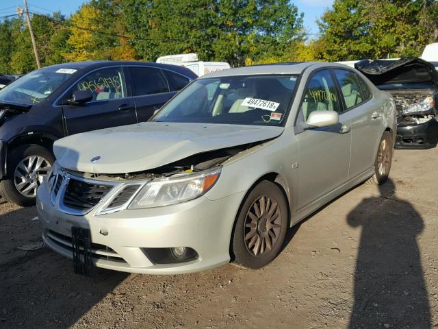 YS3FB49Y781006543 - 2008 SAAB 9-3 2.0T SILVER photo 2