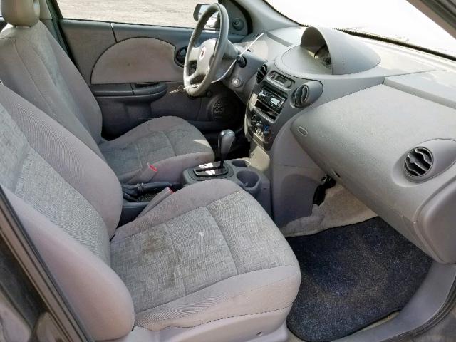 1G8AG52F45Z170468 - 2005 SATURN ION LEVEL BLACK photo 5