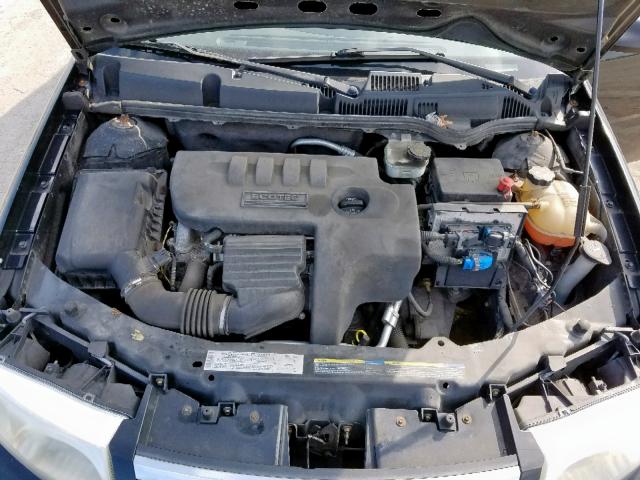 1G8AG52F45Z170468 - 2005 SATURN ION LEVEL BLACK photo 7