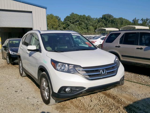 5J6RM3H71DL021548 - 2013 HONDA CR-V EXL WHITE photo 1