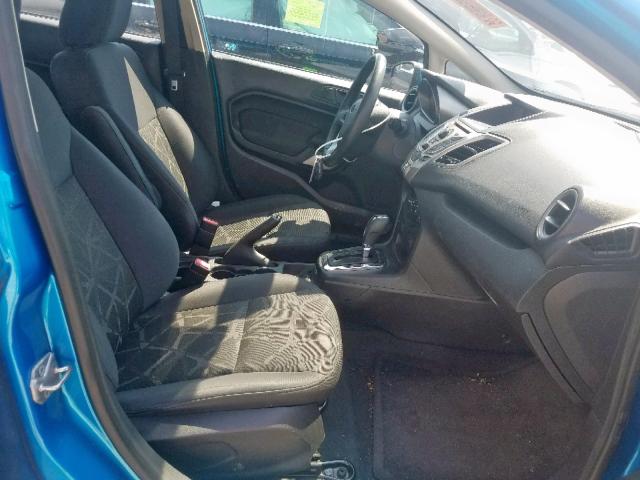 3FADP4CJXCM101532 - 2012 FORD FIESTA SEL BLUE photo 5