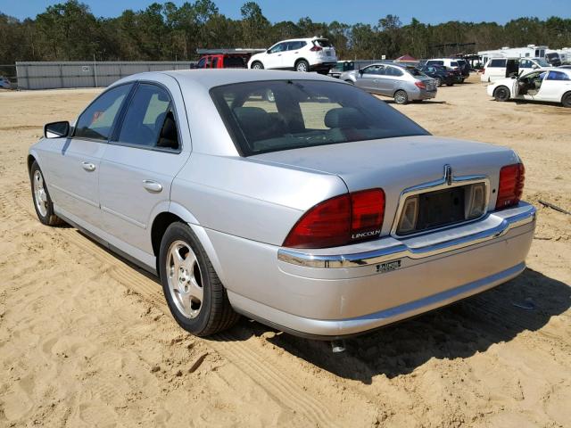 1LNHM87A1YY753470 - 2000 LINCOLN LS SILVER photo 3