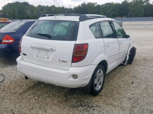 5Y2SL62813Z477722 - 2003 PONTIAC VIBE WHITE photo 4