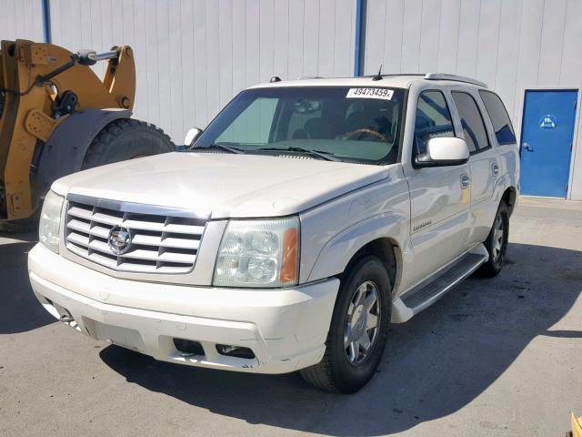 1GYEC63T54R218372 - 2004 CADILLAC ESCALADE L WHITE photo 2