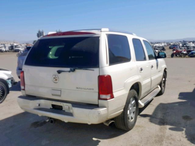 1GYEC63T54R218372 - 2004 CADILLAC ESCALADE L WHITE photo 4